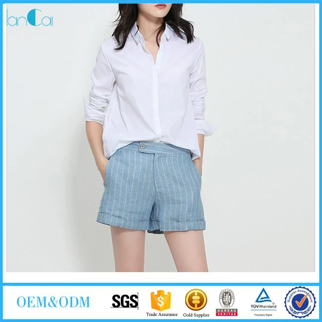 Short Linen Pants